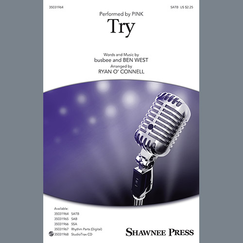 Easily Download Ryan O'Connell Printable PDF piano music notes, guitar tabs for  SAB Choir. Transpose or transcribe this score in no time - Learn how to play song progression.