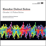 Salzman 'Kendor Debut Solos - Tuba - Piano Accompaniment' Brass Solo