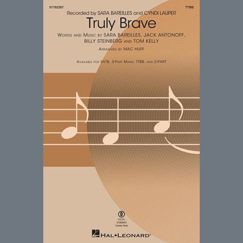 Easily Download Sara Bareilles & Cyndi Lauper Printable PDF piano music notes, guitar tabs for  TTBB Choir. Transpose or transcribe this score in no time - Learn how to play song progression.