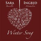 Sara Bareilles 'Winter Song' Big Note Piano