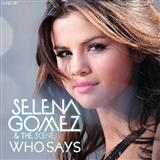 Selena Gomez and The Scene 'Who Says' Piano, Vocal & Guitar Chords (Right-Hand Melody)