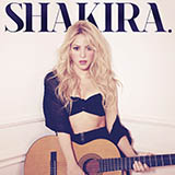 Shakira 'Dare (La La La)' Piano, Vocal & Guitar Chords (Right-Hand Melody)
