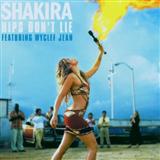 Shakira featuring Wyclef Jean 'Hips Don't Lie' Piano, Vocal & Guitar Chords (Right-Hand Melody)