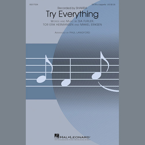 Easily Download Paul Langford Printable PDF piano music notes, guitar tabs for  SATB Choir. Transpose or transcribe this score in no time - Learn how to play song progression.