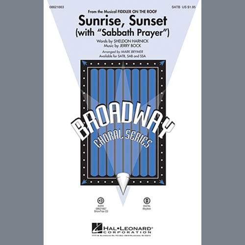 Easily Download Sheldon Harnick & Jerry Bock Printable PDF piano music notes, guitar tabs for  SATB Choir. Transpose or transcribe this score in no time - Learn how to play song progression.