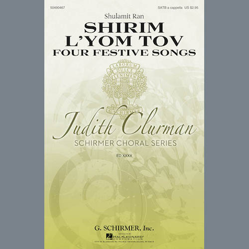 Easily Download Shulamit Ran Printable PDF piano music notes, guitar tabs for  SATB Choir. Transpose or transcribe this score in no time - Learn how to play song progression.