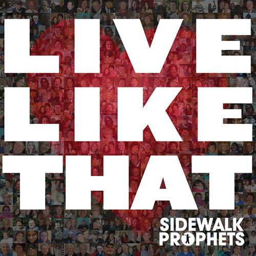 Easily Download Sidewalk Prophets Printable PDF piano music notes, guitar tabs for  Piano, Vocal & Guitar Chords (Right-Hand Melody). Transpose or transcribe this score in no time - Learn how to play song progression.