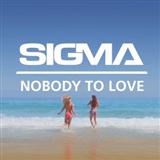 Sigma 'Nobody To Love' Piano, Vocal & Guitar Chords