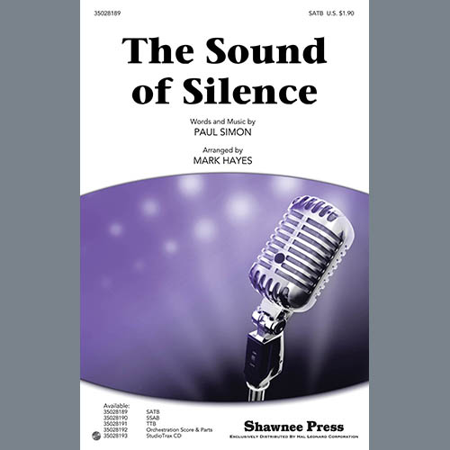 Simon & Garfunkel 'The Sound Of Silence (arr. Mark Hayes)' SSAB Choir