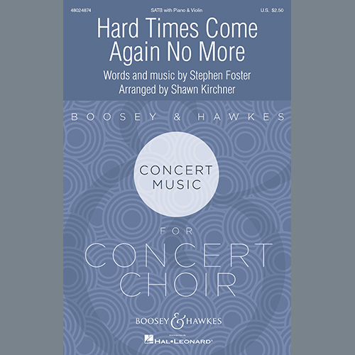 Easily Download Stephen Foster Printable PDF piano music notes, guitar tabs for  SATB Choir. Transpose or transcribe this score in no time - Learn how to play song progression.