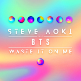 Steve Aoki 'Waste It On Me (feat. BTS)' Piano, Vocal & Guitar Chords (Right-Hand Melody)