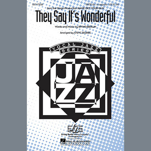 Easily Download Steve Zegree Printable PDF piano music notes, guitar tabs for  SATB Choir. Transpose or transcribe this score in no time - Learn how to play song progression.
