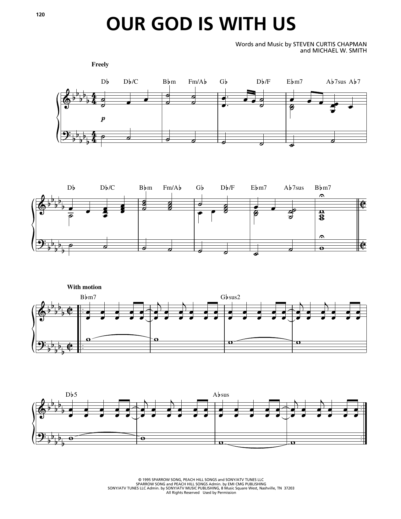 Steven Curtis Chapman Our God Is With Us sheet music notes and chords arranged for Piano, Vocal & Guitar Chords (Right-Hand Melody)
