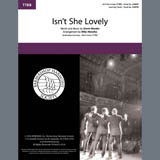 Stevie Wonder 'Isn't She Lovely (arr. Mike Menefee)' TTBB Choir