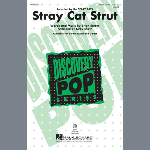 Easily Download Stray Cats Printable PDF piano music notes, guitar tabs for  3-Part Mixed Choir. Transpose or transcribe this score in no time - Learn how to play song progression.