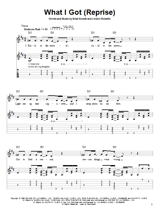 Sublime What I Got sheet music notes and chords arranged for Easy Guitar