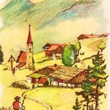 Swiss Folksong 'Von Meinem Bergli Muss Ich Scheiden' Piano, Vocal & Guitar Chords (Right-Hand Melody)