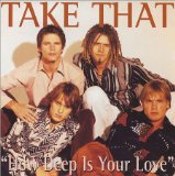 Take That 'How Deep Is Your Love' Guitar Chords/Lyrics
