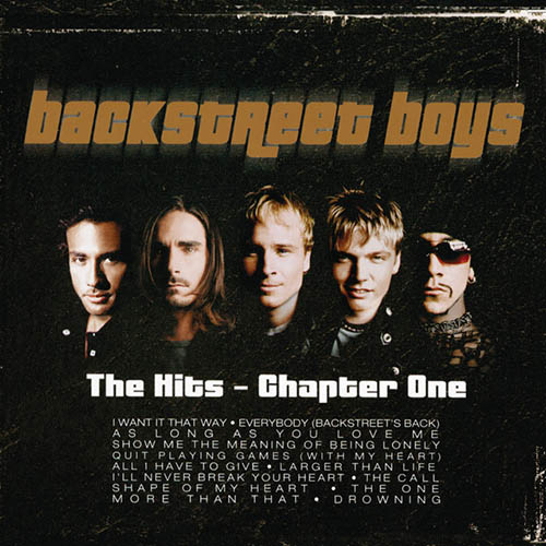 Easily Download Backstreet Boys Printable PDF piano music notes, guitar tabs for  Piano, Vocal & Guitar Chords (Right-Hand Melody). Transpose or transcribe this score in no time - Learn how to play song progression.