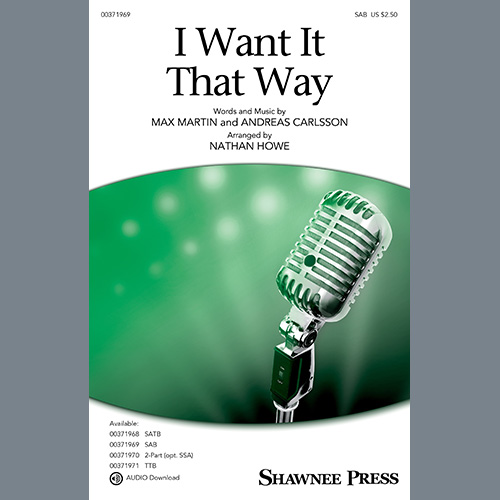 Easily Download Backstreet Boys Printable PDF piano music notes, guitar tabs for  SAB Choir. Transpose or transcribe this score in no time - Learn how to play song progression.