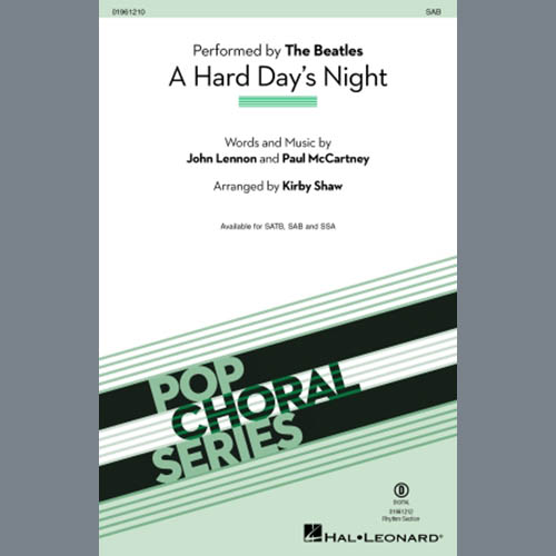 Easily Download The Beatles Printable PDF piano music notes, guitar tabs for  SSA Choir. Transpose or transcribe this score in no time - Learn how to play song progression.