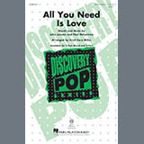 The Beatles 'All You Need Is Love (arr. Cristi Cari Miller)' 3-Part Mixed Choir