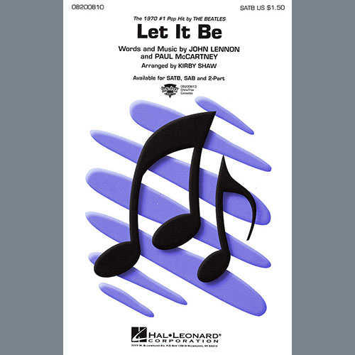 Easily Download The Beatles Printable PDF piano music notes, guitar tabs for  2-Part Choir. Transpose or transcribe this score in no time - Learn how to play song progression.