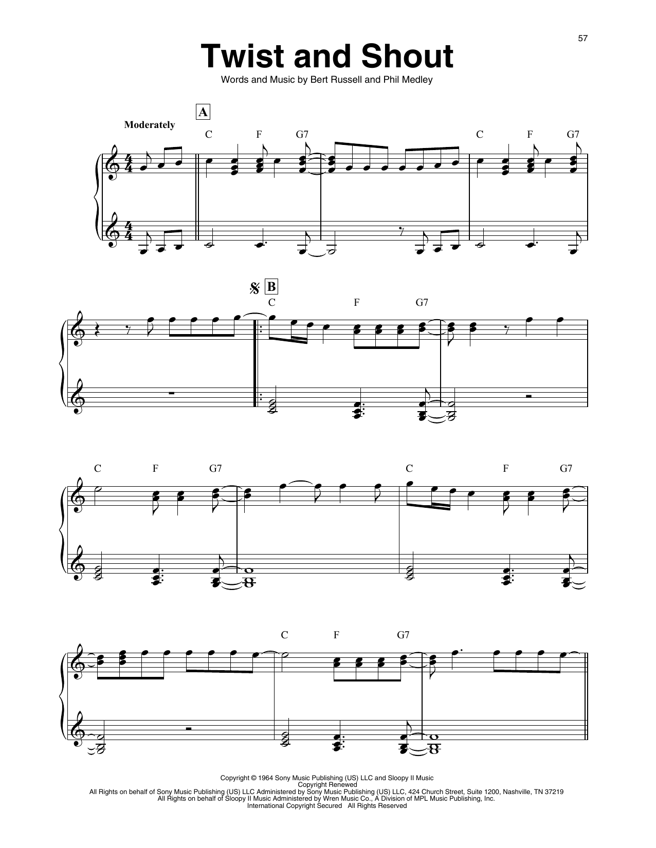 The Beatles Twist And Shout (arr. Maeve Gilchrist) sheet music notes and chords arranged for Harp