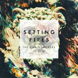 The Chainsmokers 'Setting Fires' Piano, Vocal & Guitar Chords (Right-Hand Melody)
