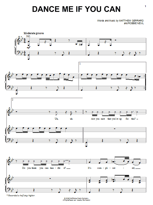 The Cheetah Girls Dance Me If You Can sheet music notes and chords arranged for Piano, Vocal & Guitar Chords (Right-Hand Melody)