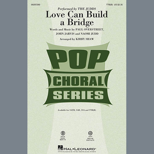 Easily Download The Judds Printable PDF piano music notes, guitar tabs for  TTBB Choir. Transpose or transcribe this score in no time - Learn how to play song progression.