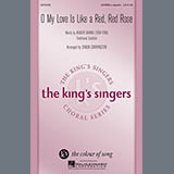 Simon Carrington 'O My Love Is Like A Red, Red Rose' SATB Choir