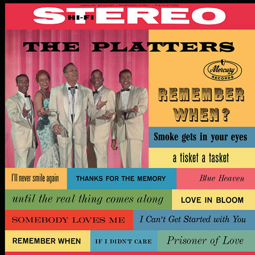 Easily Download The Platters Printable PDF piano music notes, guitar tabs for  Piano Solo. Transpose or transcribe this score in no time - Learn how to play song progression.