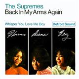 The Supremes 'Back In My Arms Again' Piano, Vocal & Guitar Chords (Right-Hand Melody)