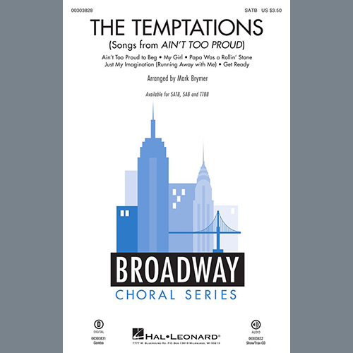 Easily Download The Temptations Printable PDF piano music notes, guitar tabs for  SATB Choir. Transpose or transcribe this score in no time - Learn how to play song progression.