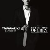 The Weeknd 'Earned It (Fifty Shades Of Grey)' Piano, Vocal & Guitar Chords (Right-Hand Melody)