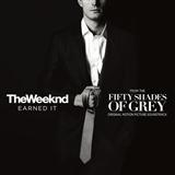 The Weeknd 'Earned It (from 'Fifty Shades Of Grey')' Piano, Vocal & Guitar Chords