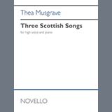 Thea Musgrave 'Three Scottish Songs' Piano & Vocal