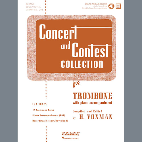 Easily Download Théodore Dubois Printable PDF piano music notes, guitar tabs for  Trombone and Piano. Transpose or transcribe this score in no time - Learn how to play song progression.