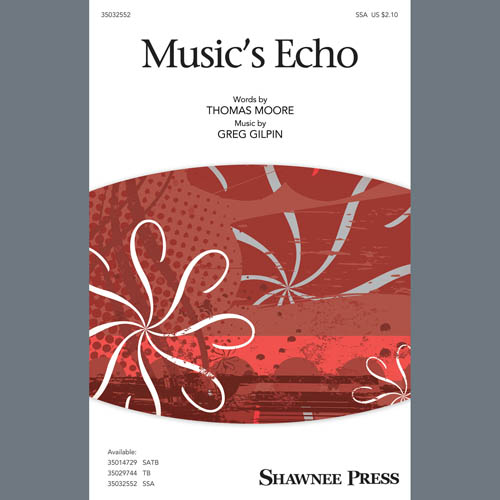 Easily Download Thomas Moore & Greg Gilpin Printable PDF piano music notes, guitar tabs for  SSA Choir. Transpose or transcribe this score in no time - Learn how to play song progression.