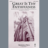 Thomas O. Chisholm and William M. Runyan 'Great Is Thy Faithfulness (arr. Tom Fettke)' SATB Choir