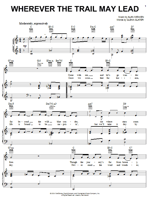 Tim McGraw Wherever The Trail May Lead sheet music notes and chords arranged for Piano, Vocal & Guitar Chords (Right-Hand Melody)