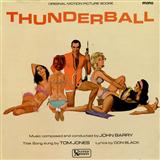 Tom Jones 'Thunderball' Piano, Vocal & Guitar Chords