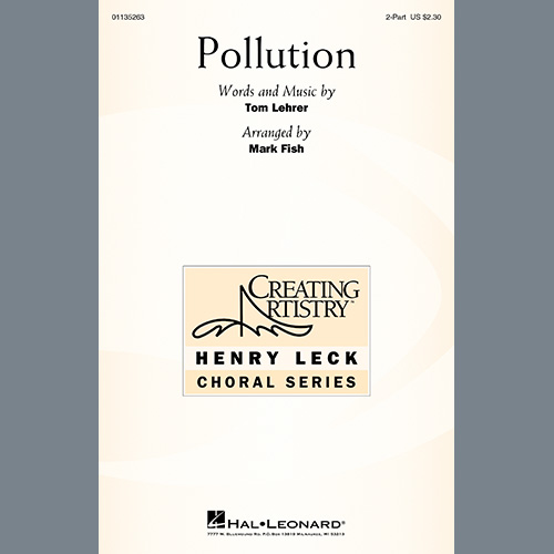 Easily Download Tom Lehrer Printable PDF piano music notes, guitar tabs for  2-Part Choir. Transpose or transcribe this score in no time - Learn how to play song progression.