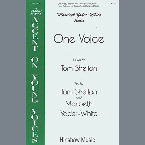 Easily Download Tom Shelton Printable PDF piano music notes, guitar tabs for  SSA Choir. Transpose or transcribe this score in no time - Learn how to play song progression.