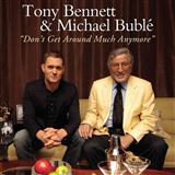 Tony Bennett & Michael Buble 'Don't Get Around Much Anymore' Piano, Vocal & Guitar Chords (Right-Hand Melody)