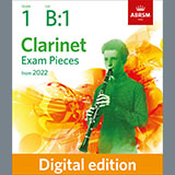 Trad. Korean 'Arirang  (Grade 1 List B1 from the ABRSM Clarinet syllabus from 2022)' Clarinet Solo