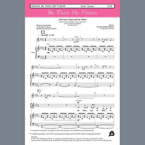 Easily Download Traditional Irish Melody Printable PDF piano music notes, guitar tabs for  SAB Choir. Transpose or transcribe this score in no time - Learn how to play song progression.