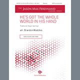 Traditional Negro Spiritual 'He's Got The Whole World In His Hands (arr. Brandon Waddles)' SATB Choir
