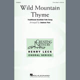 Traditional Scottish Folk Song 'Wild Mountain Thyme (arr. Andrew Parr)' 3-Part Mixed Choir